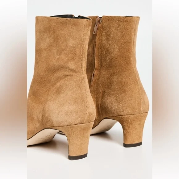 NWOT STAUD Suede Wally Ankle Boots